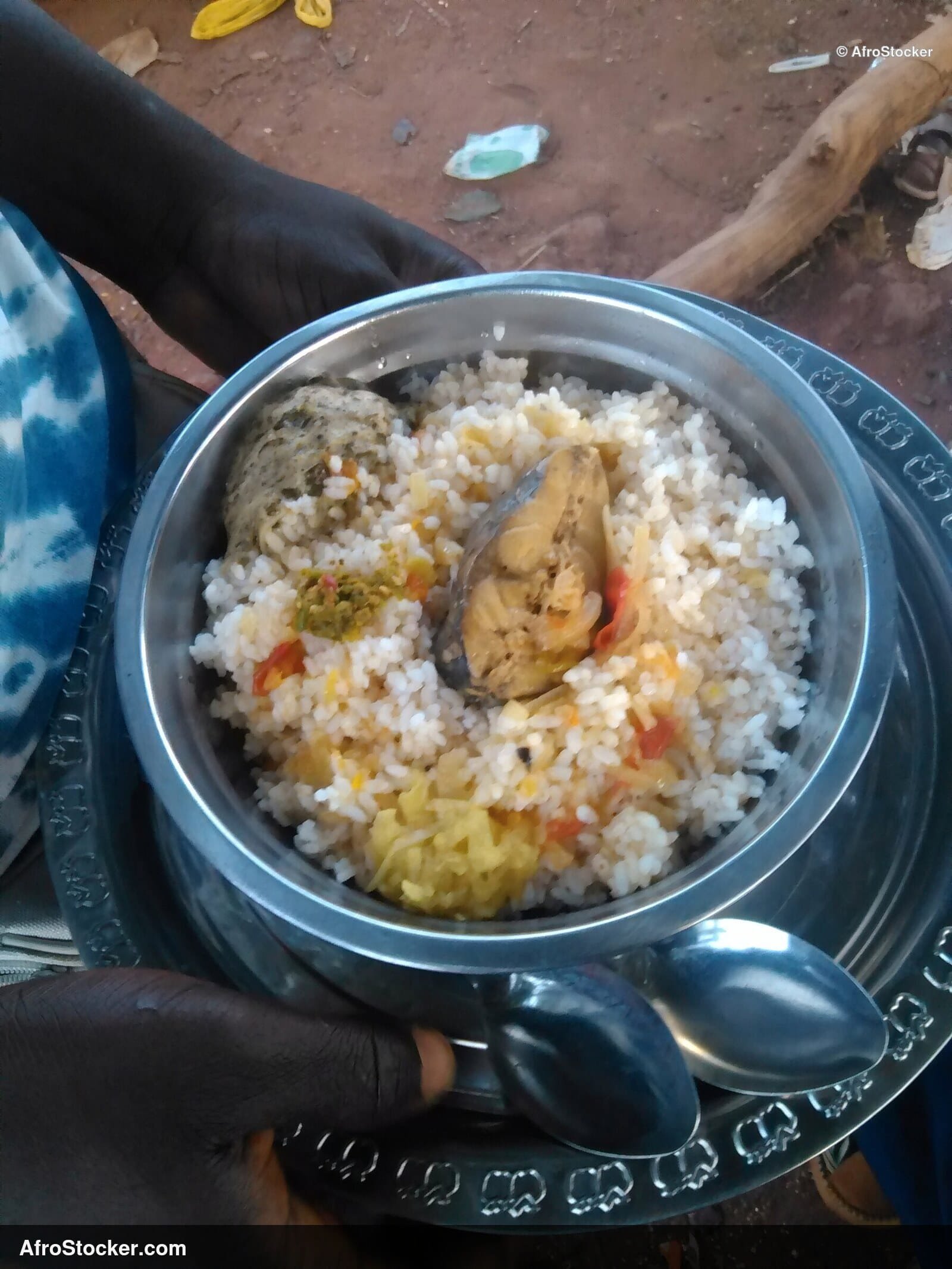 Rice with African Fish Sauce - AfroStocker