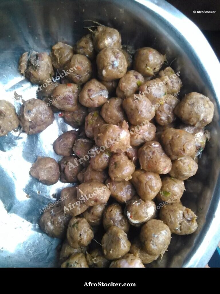 fish balls west african seafood dish
