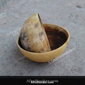 Traditional Gourd Container West Africa HD Photography