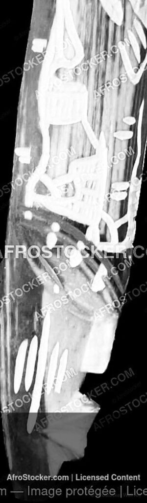 Wall Art B&W - Masque Art Africain — Expression Culturelle Traditionnelle Wall Art B&W Masque Art Africain — Expression Culturelle Traditionnelle