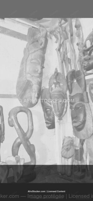 Wall Art Gold - Masque Africain Contemporain — Art Visuel Afrique Wall Art Gold Masque Africain Contemporain — Art Visuel Afrique