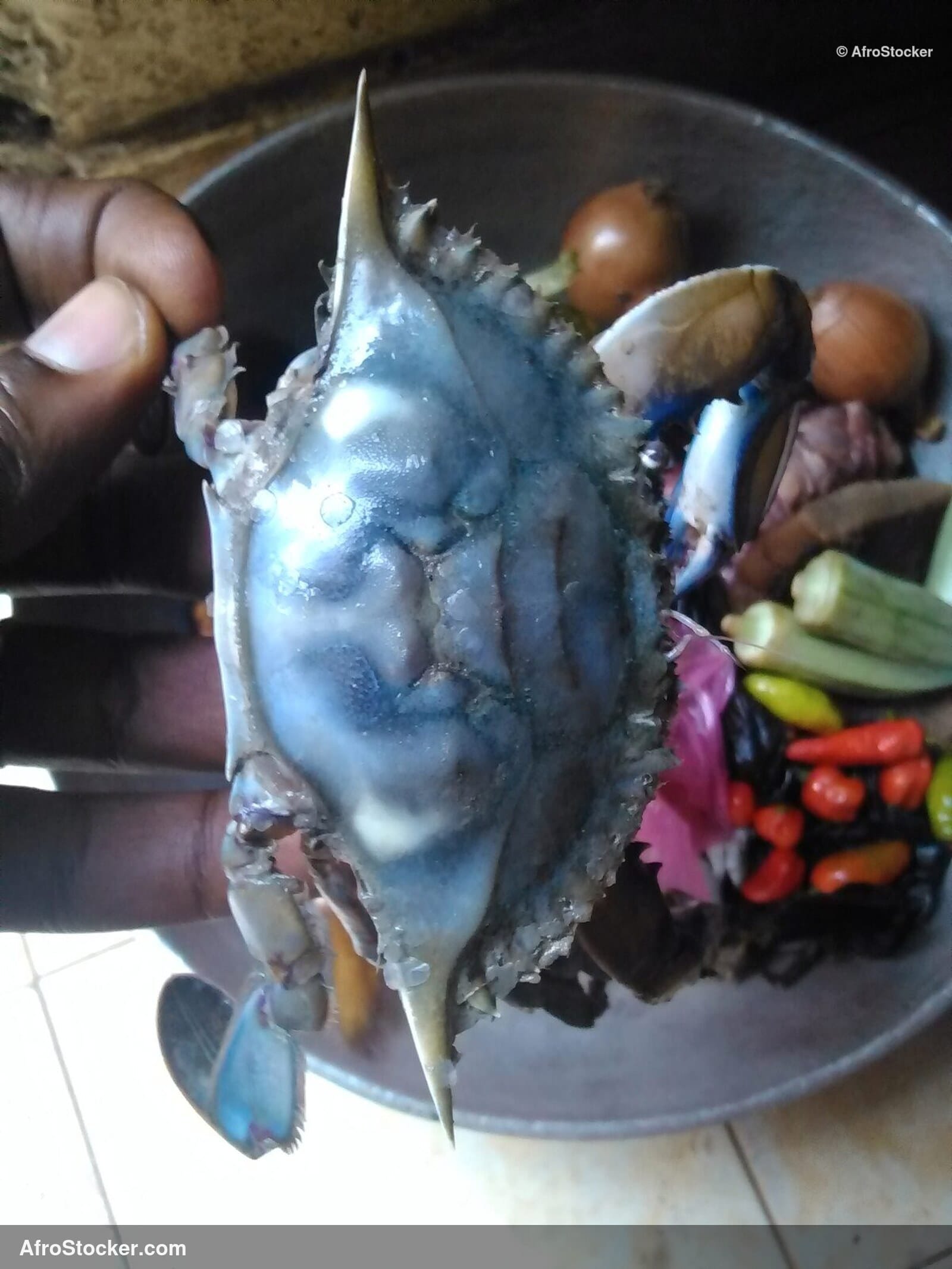 Crabs And Condiments Guinea-Bissau / Crabes et Condiments Guinée-Bissau | AfroStocker