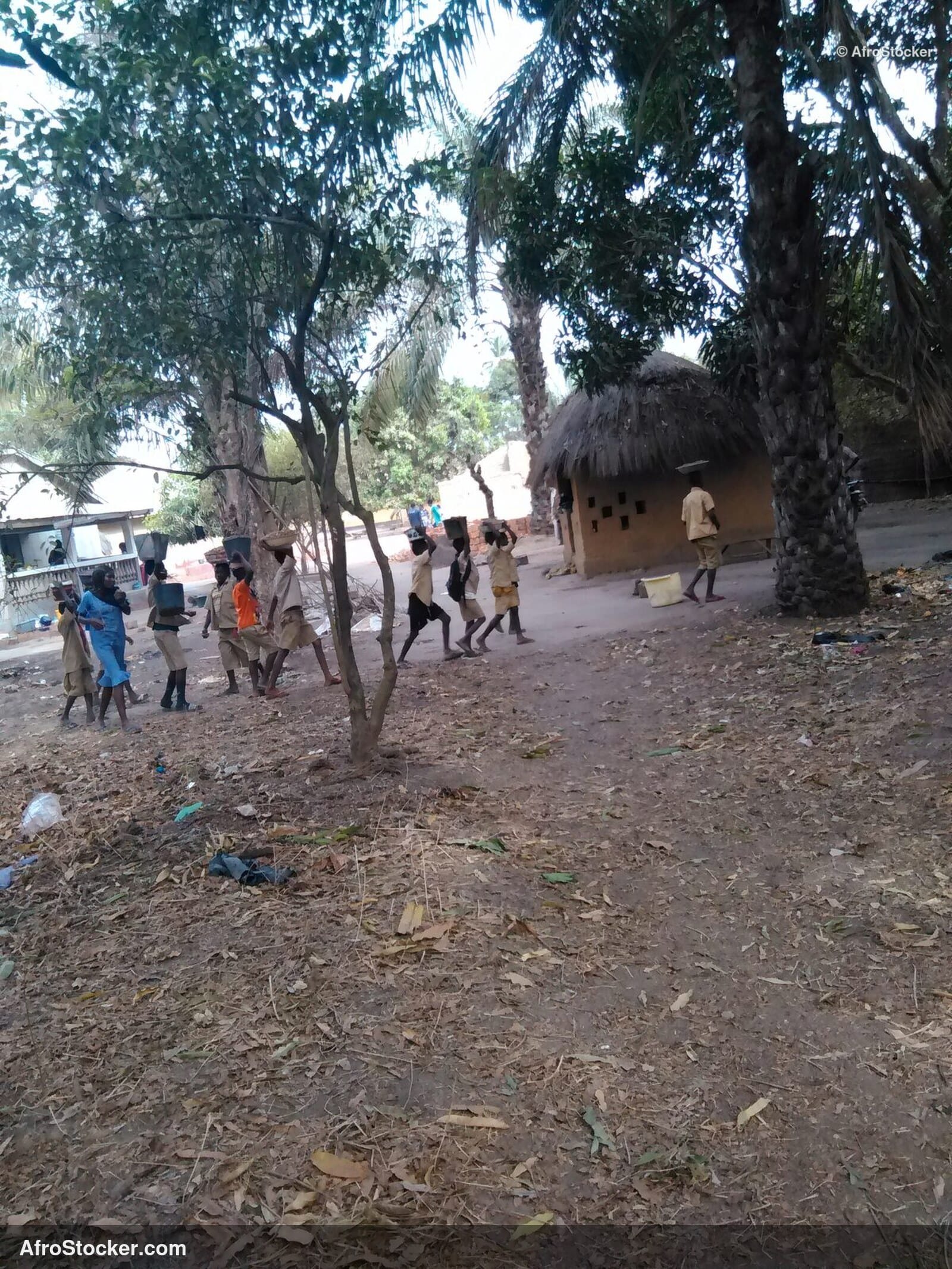 Village School Children Africa / Enfants École Village Afrique | AfroStocker
