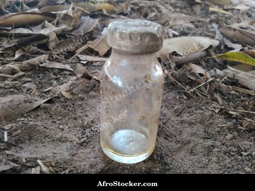 Glass Bottle African Traditional / Flacon Verre Traditionnel Africain | AfroStocker