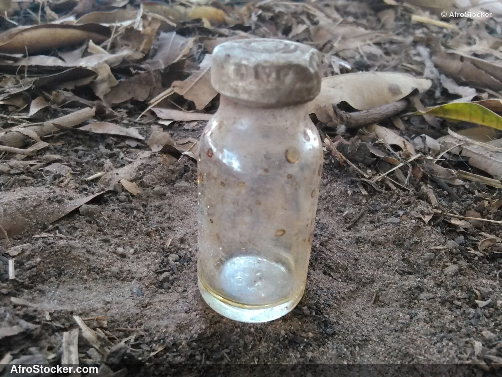 Glass Bottle African Traditional / Flacon Verre Traditionnel Africain | AfroStocker