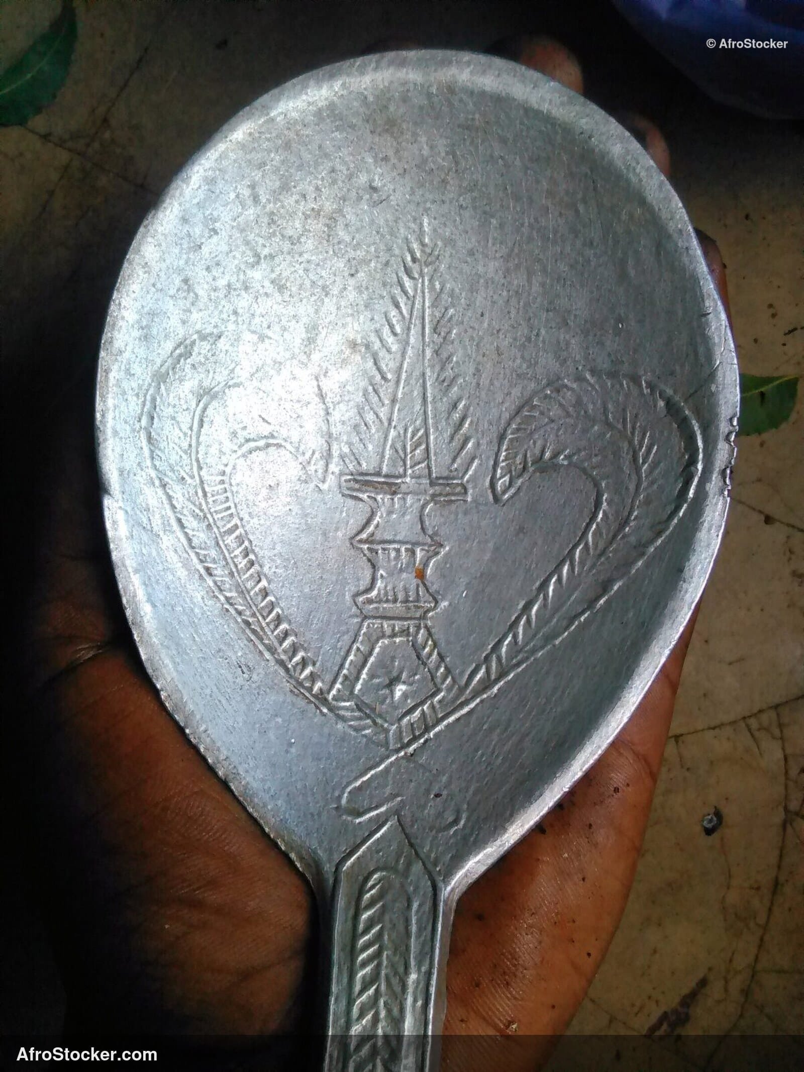 Iron Ladle African Kitchen Design | AfroStocker