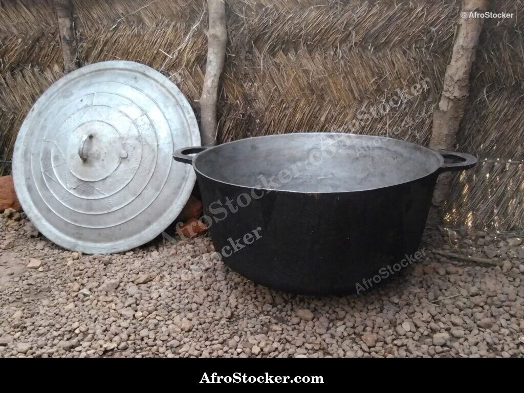 Large African Cast Iron Cooking Pot | AfroStocker