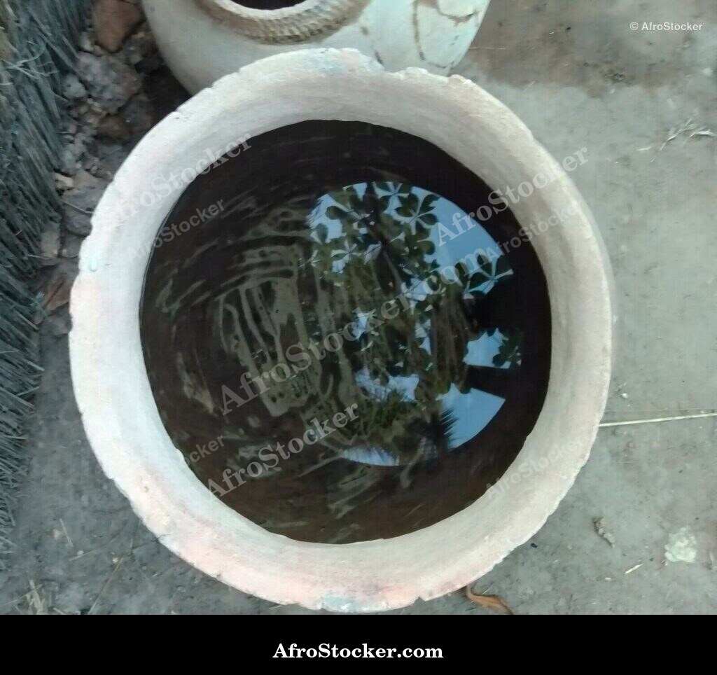 African Water Jar Traditional Pottery | AfroStocker