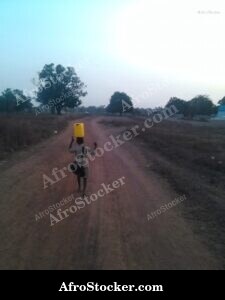 Young School Morning Africa