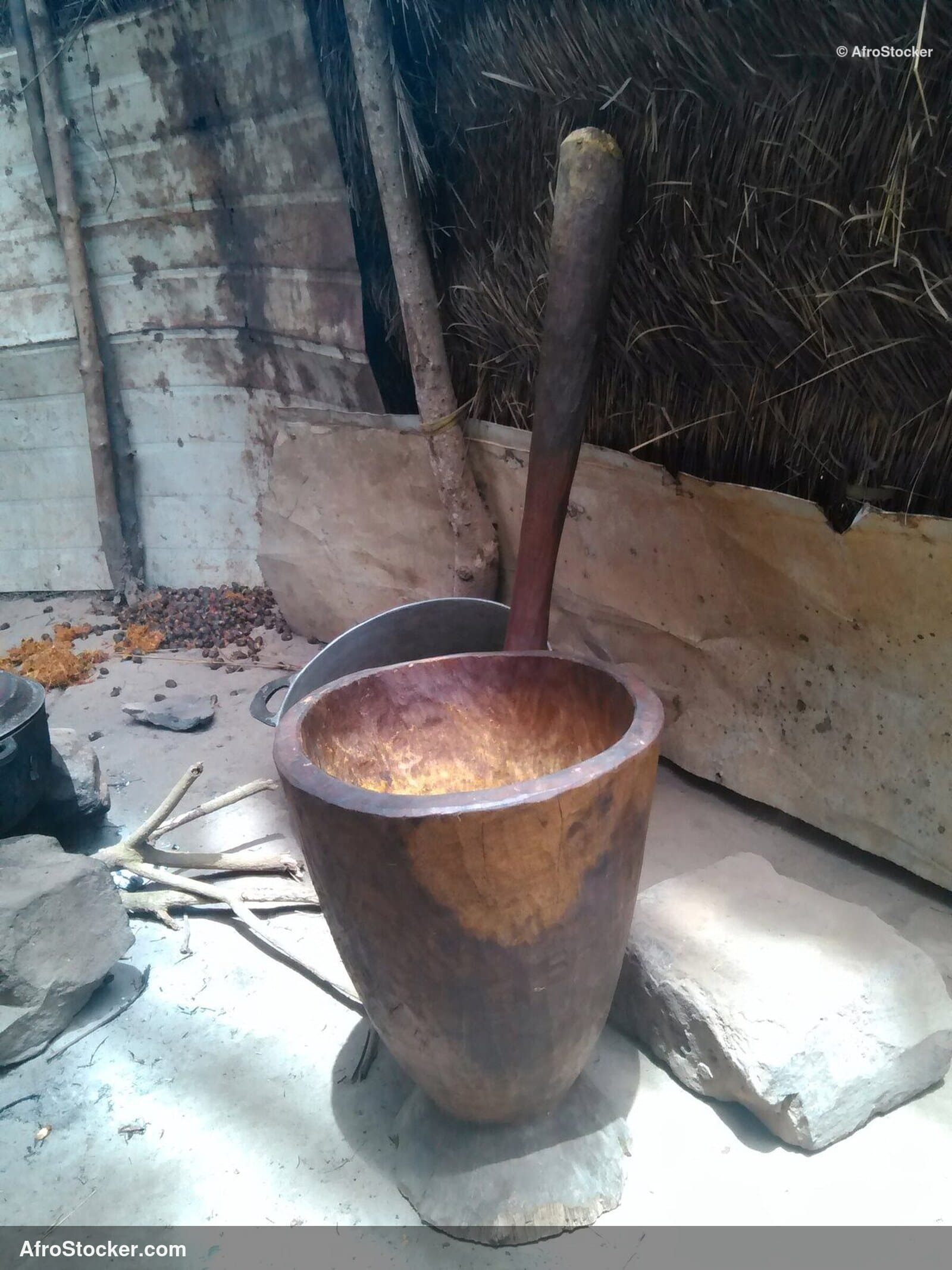Mortier Africain, Tradition de Cuisine