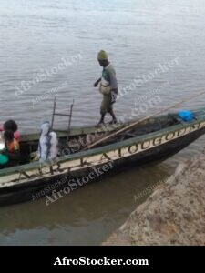 Fisherman Canoe West Africa