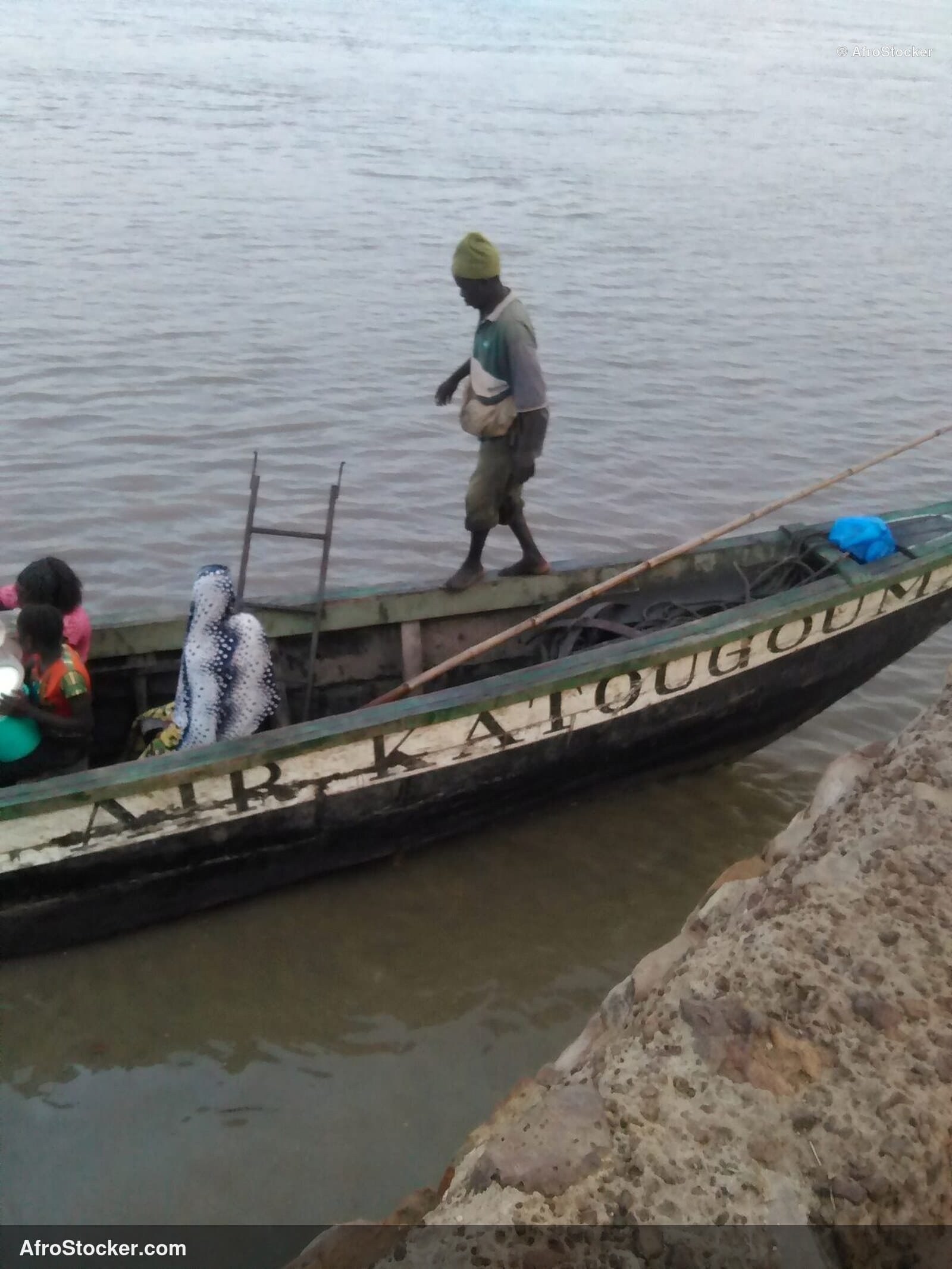 Pirogue de Pêche Africaine, Afrique de l'Ouest