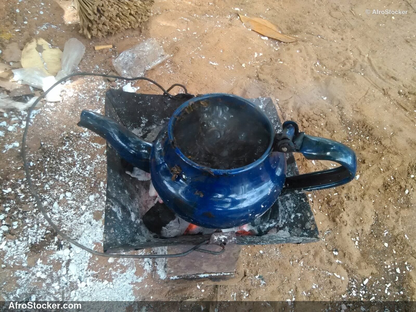 Small African Stove Tea Cooking | AfroStocker