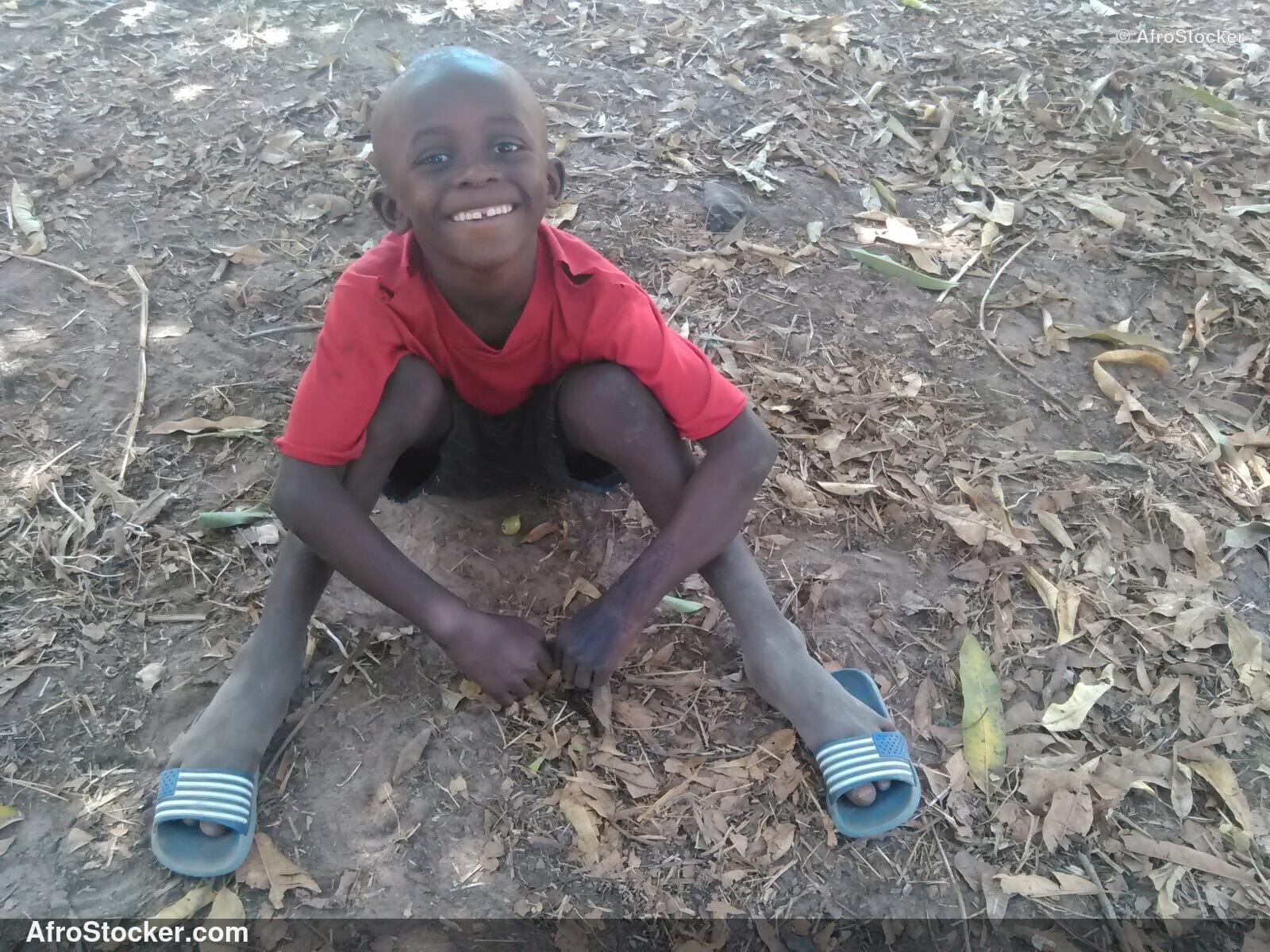 Smiling Child West Africa / Enfant Souriant Afrique de l'Ouest | AfroStocker