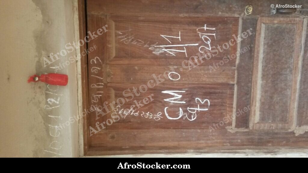 Mystical Wooden Door Africa / Porte Mystique en Bois Afrique | AfroStocker
