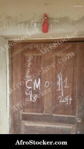 Mystical Wooden Door Africa