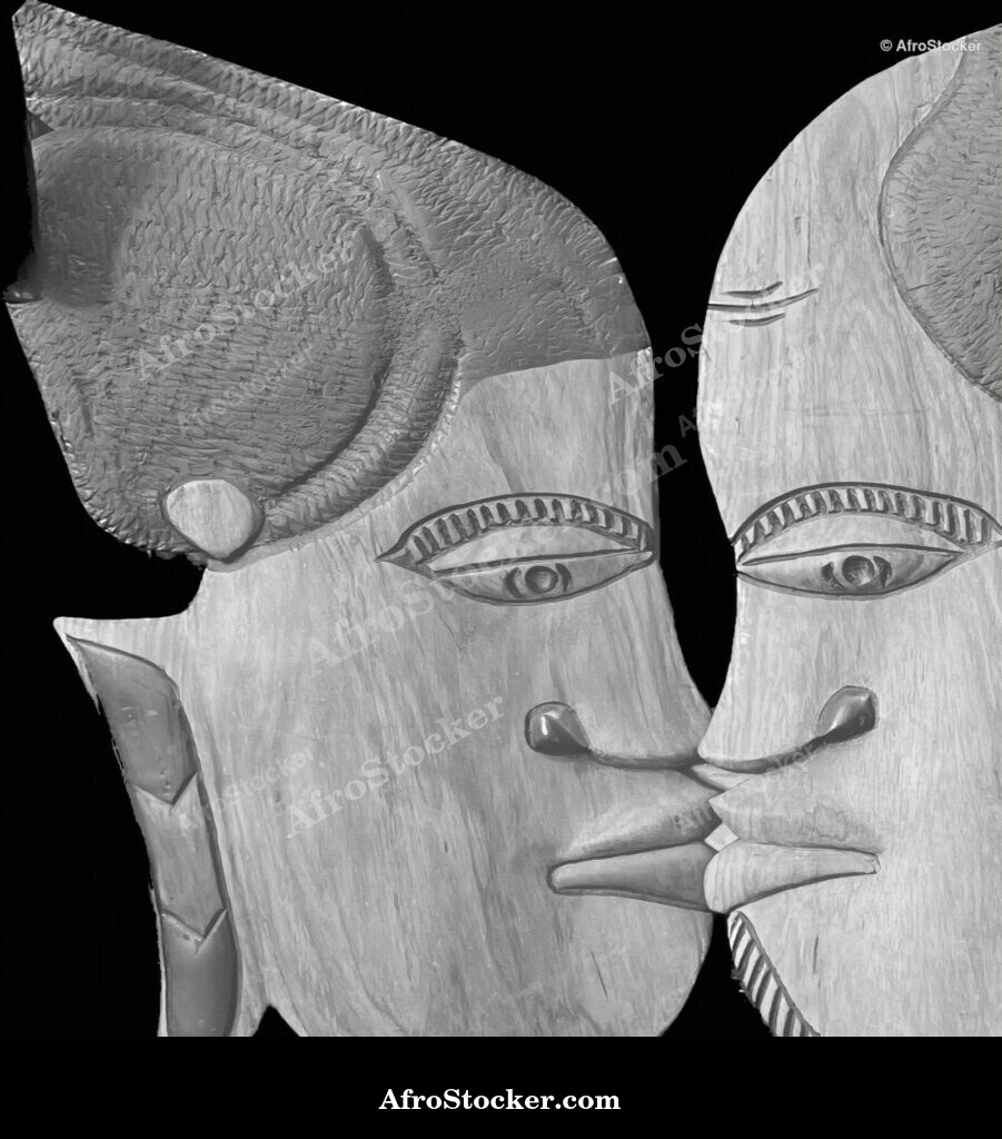 African Ceremonial Mask / Masque Africain Cérémoniel | AfroStocker