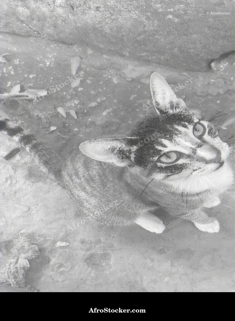 Cat Close-Up Africa / Chat en Gros Plan Afrique | AfroStocker