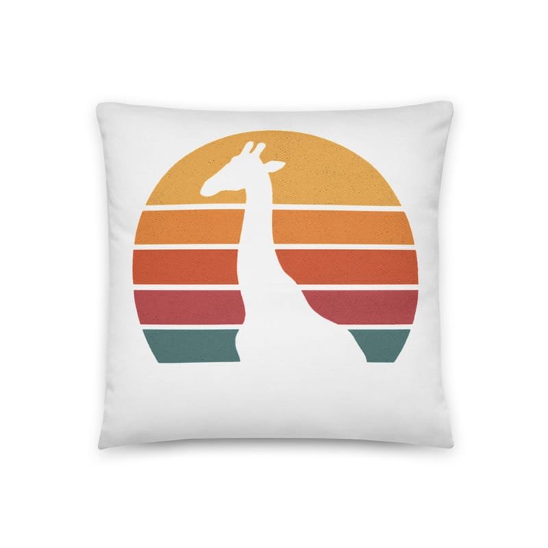 Cotton pillow mystic-design-Giraffe-Silhouette-Original - Image 2