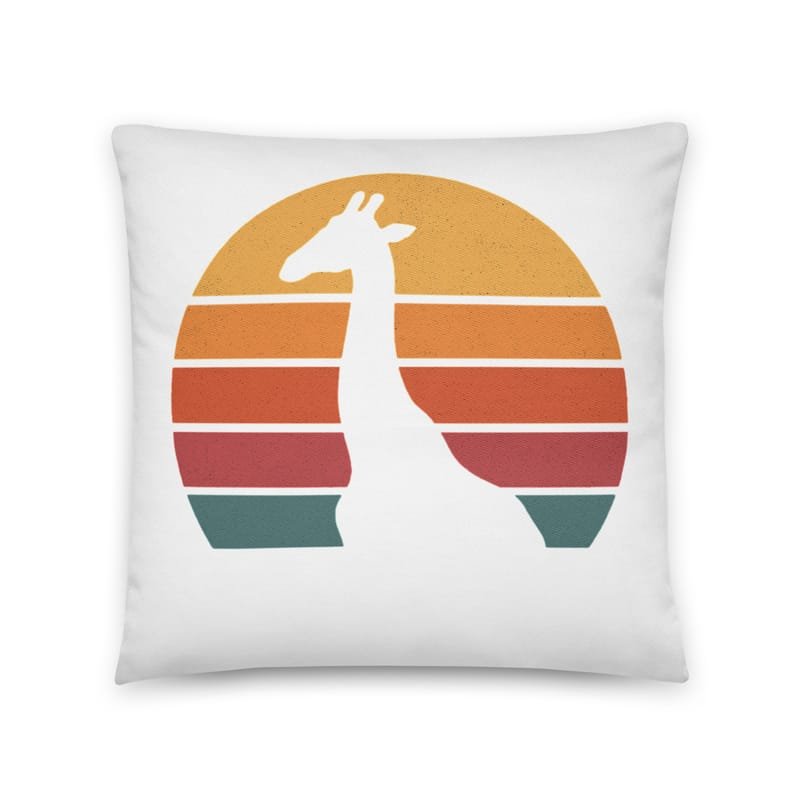 Cotton pillow mystic-design-Giraffe-Silhouette-Original - Image 3