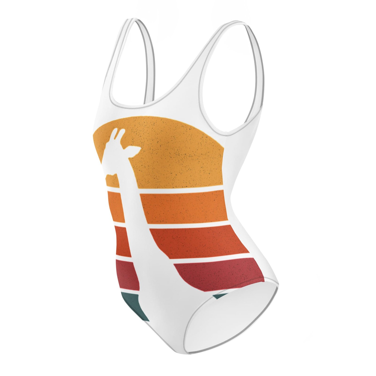 One-Piece Swimsuit mystic-design-Giraffe-Silhouette-Original - Image 3