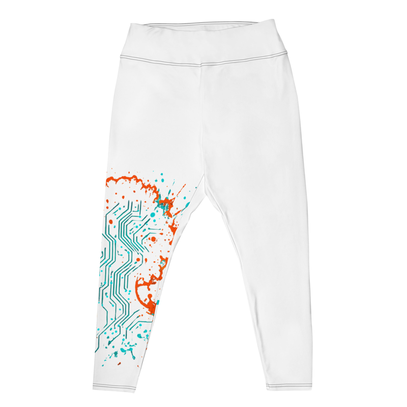 All-Over Print Plus Size Leggings
