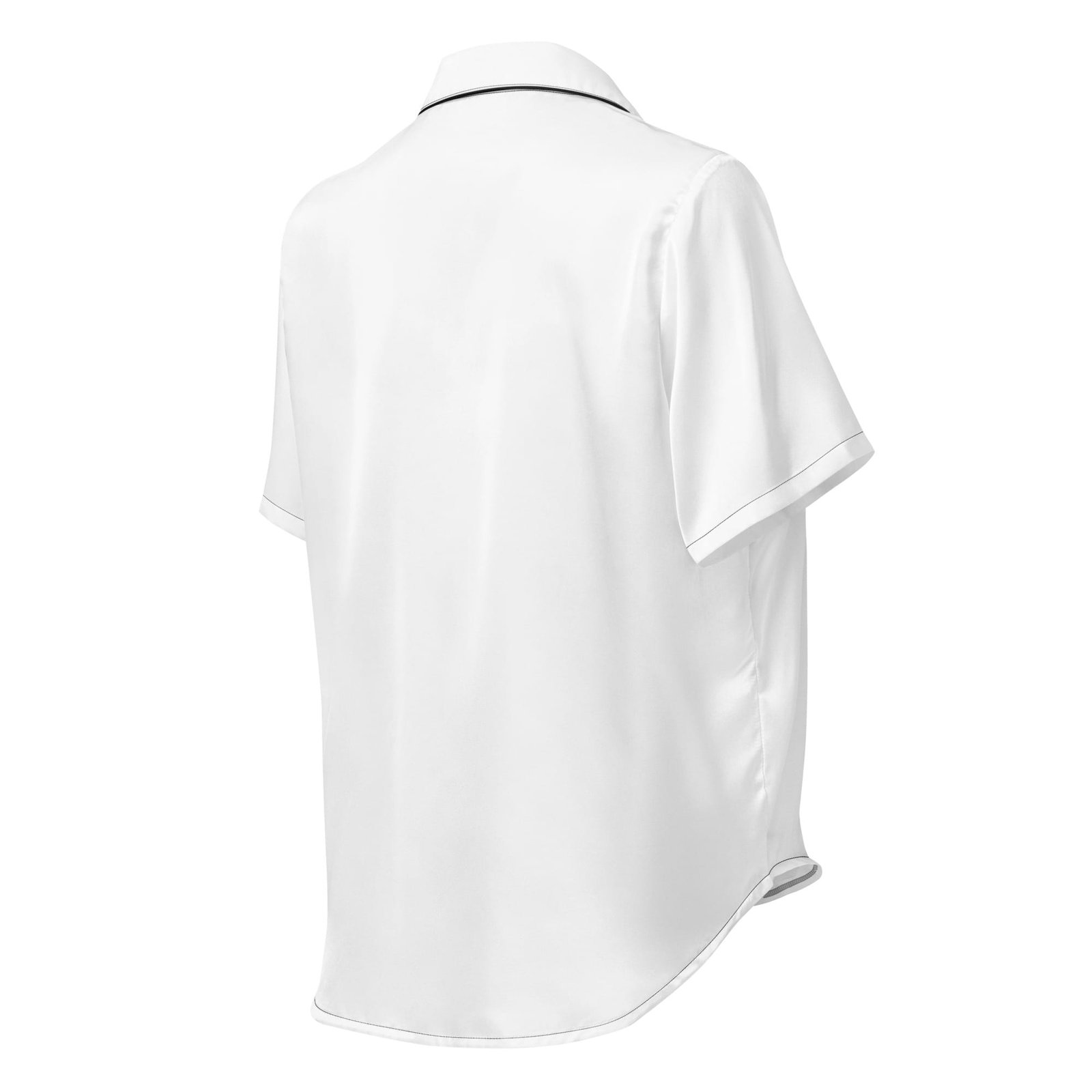 All-over print women’s short sleeve pajama top - Image 2