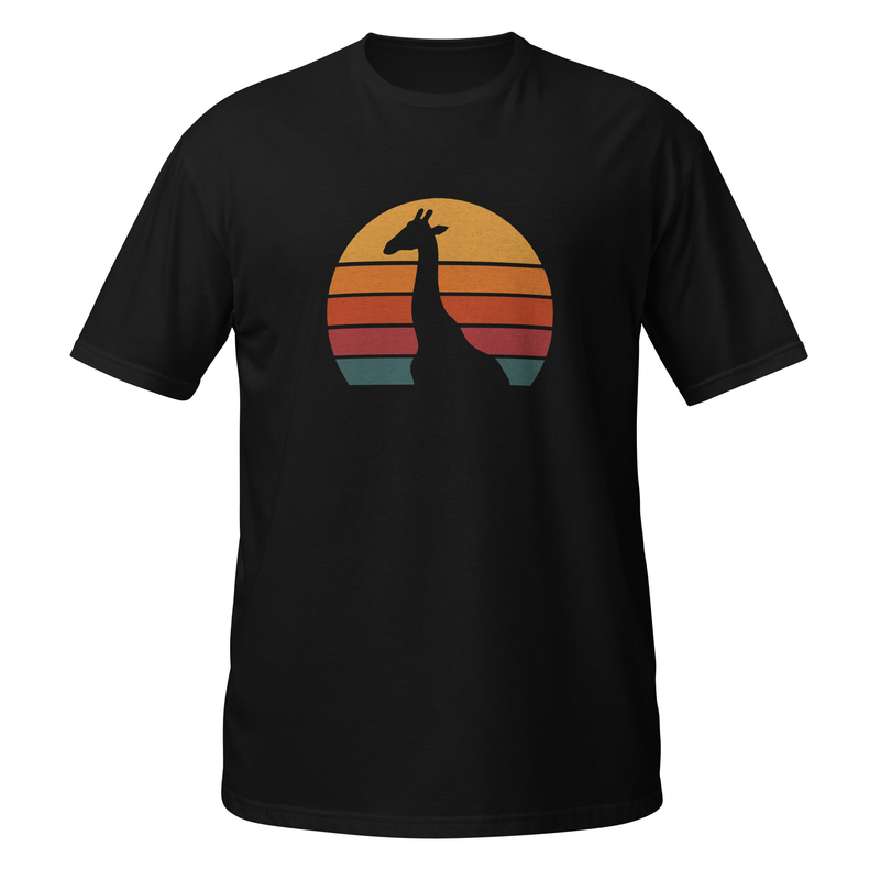 Short-Sleeve Unisex T-Shirt mystic-design-Giraffe-Silhouette-Original